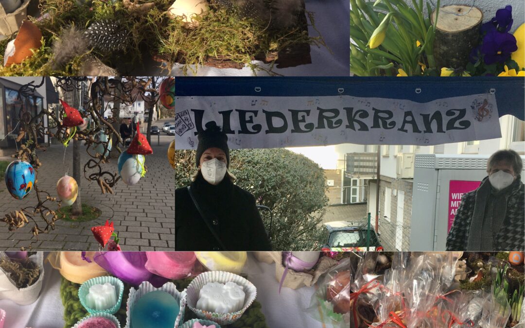 Erfolgreicher Osterstand auf dem Wochenmarkt