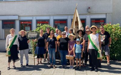 Liederkranz beim Festumzug der Stadtkapelle Wernau dabei